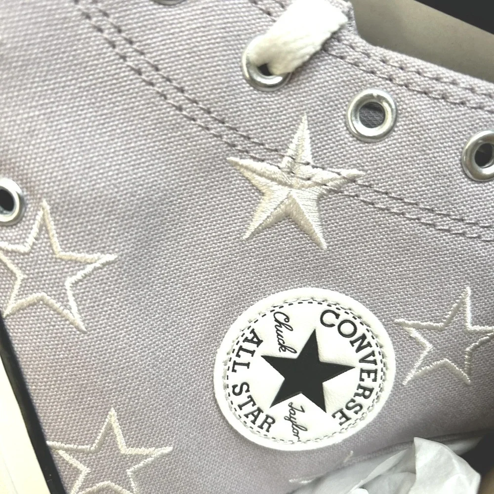 Converse Chuck Taylor All Star High Starry Frozen‎ Thistle Kids Size 7